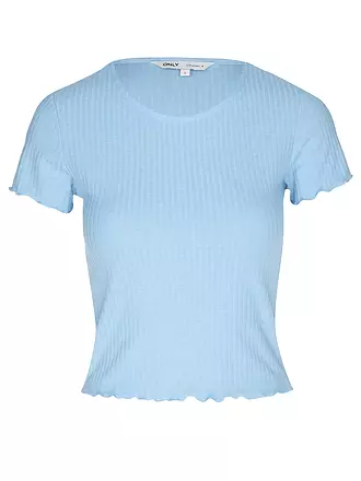 ONLY | Nom du produit: T-Shirt Cropped ONLEMMA | hellblau